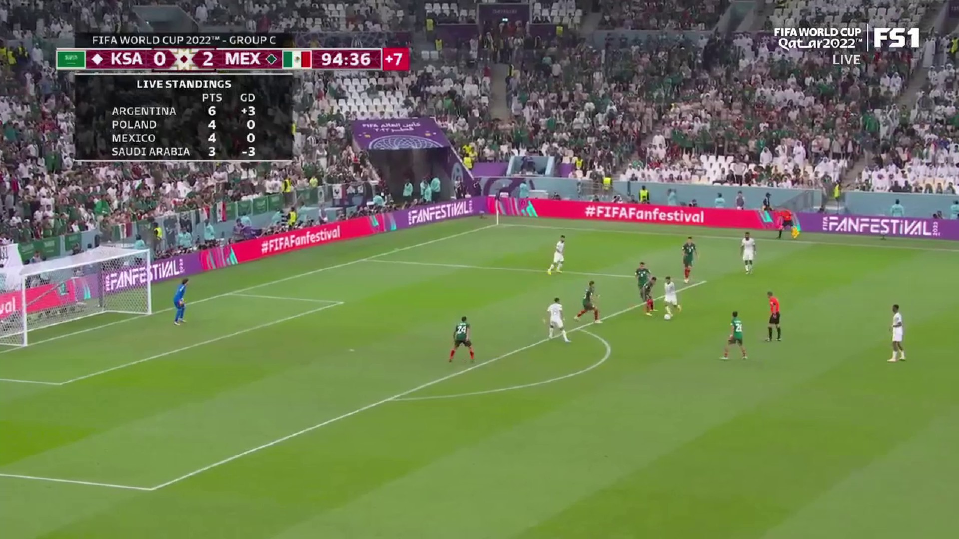 SAUDI ARABIA SCORES 🇸🇦”