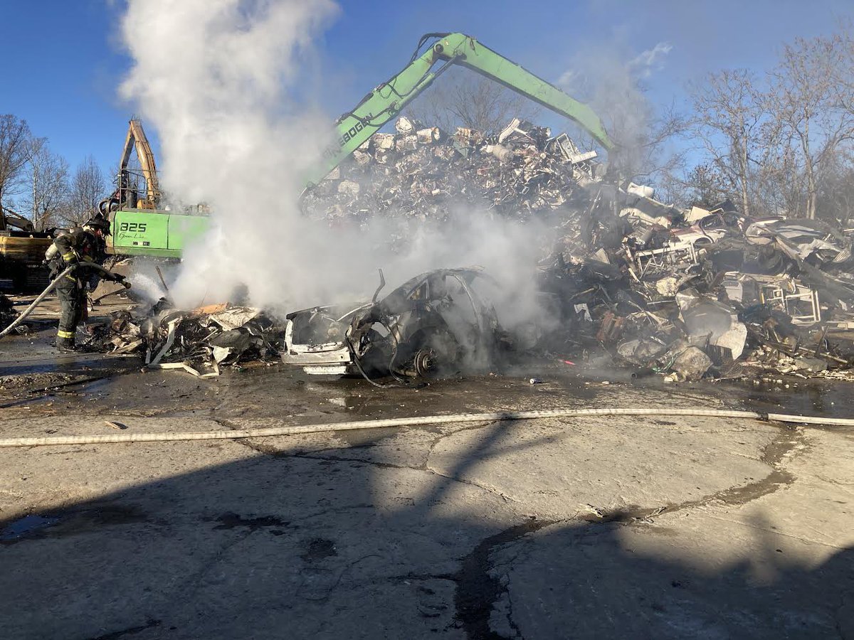 ASHEVILLE FIRE DEPT on Twitter "AFD responded to a Lithium battery car