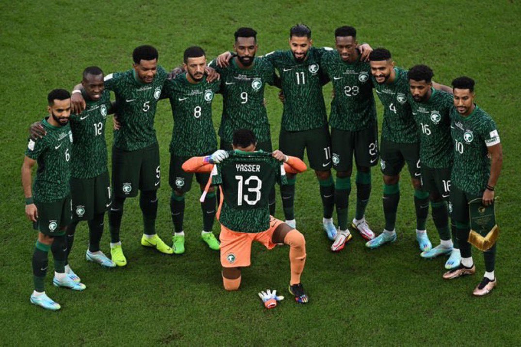 عاجل ورسميًا:

السعودية تُغادر كأس العالم 💔.