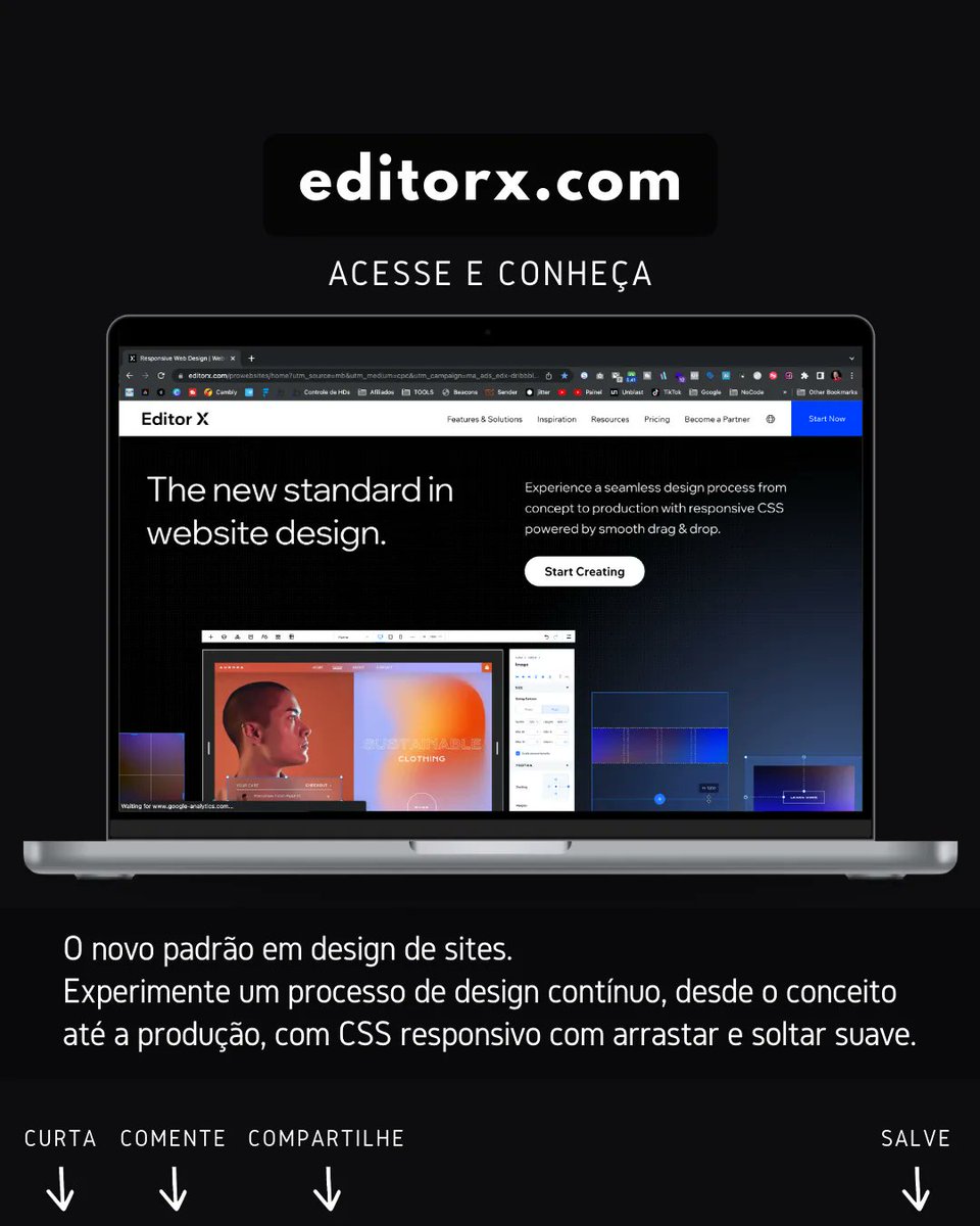 VlogTech4's tweet image. O novo padrão em design de sites.
Experimente um processo de design contínuo, desde o conceito até a produção, com CSS responsivo com arrastar e soltar suave

Acesse e conheça 🧑🏼‍💻
buff.ly/33b6Xq6 

#vlogtech #tecnologia #dicasdigitais #ferramentasdigitais #nocode