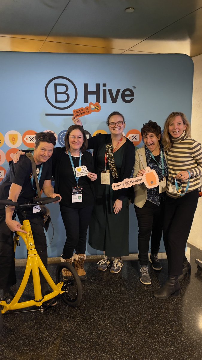 Love our #wethechange community! ⁦<a href="/BCorporation/">B Lab</a>⁩ #bethechange #philly #championsretreat #businesswithpurpose