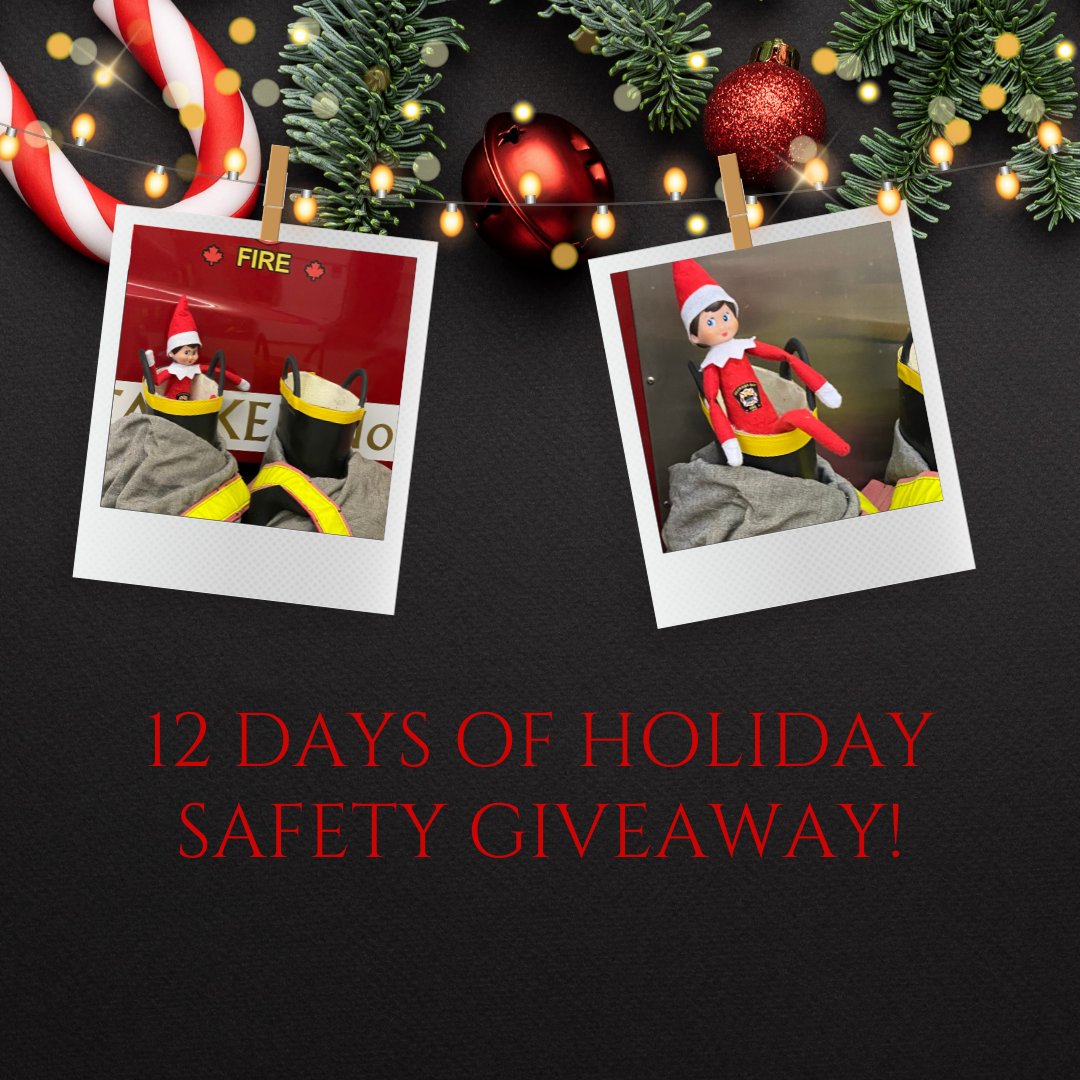 gbtownship's tweet image. #EmberTheElf Returns! They bring with them a fun game to play!
Join us starting December 1 - 12 for the 12 Days of Holiday Safety Giveaway!

For more information ow.ly/e0wB50LQrYk

#GeorgianBay #GBFire #EmberTheElf #12DaysHolidaySafety