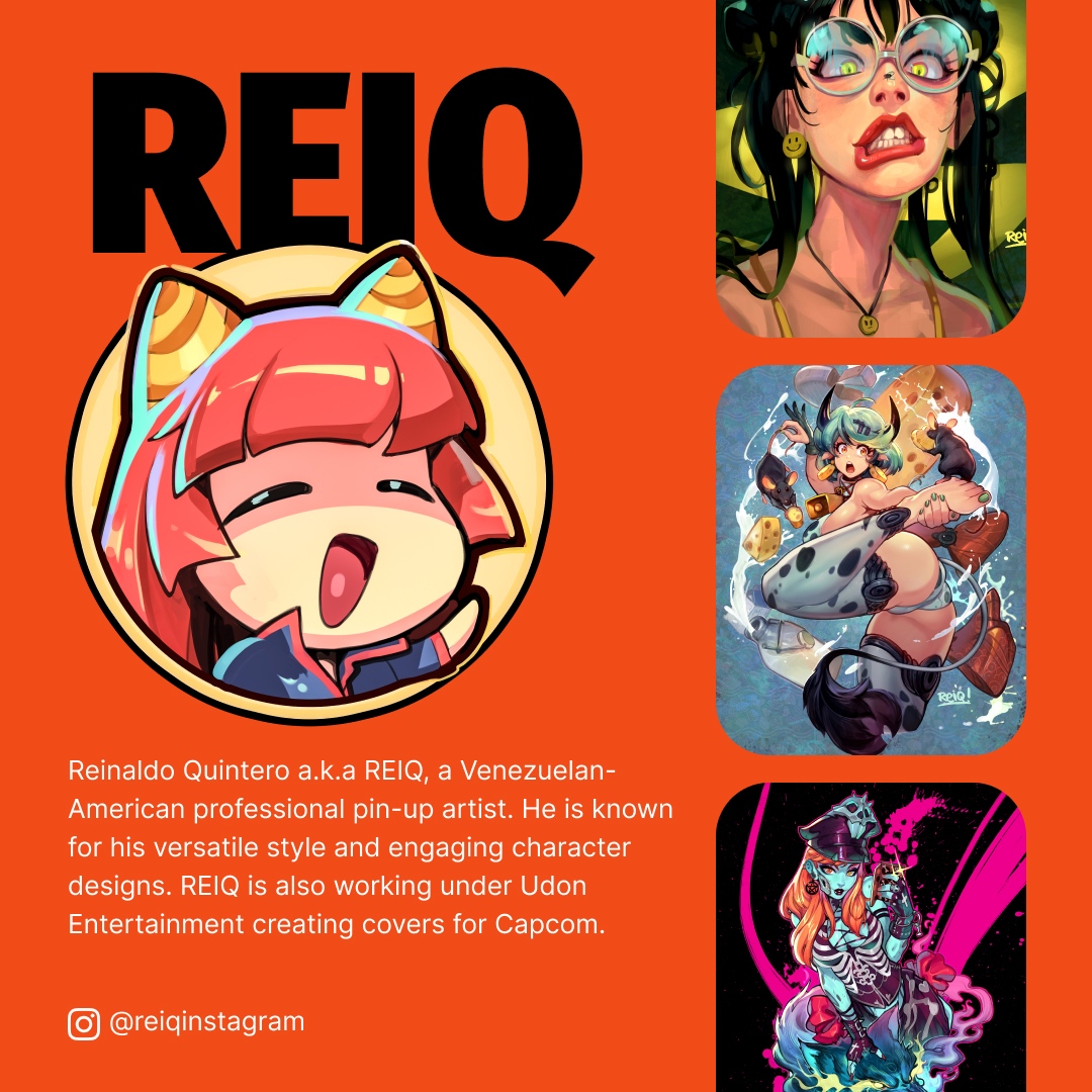 ucollex's tweet photo. Meet our Guest Artist at LA Comic-Con 2022!

We have invited 3 artists to participate in a LIMITS Art Battle. Meet @a_k_i_511 aka. AKI, Ktym, and REIQ.

We are super excited about the event and hope to see you there!

#ucollex #LACC #comiccon #artbattle #japan #limits https://t.co/ccg0UPfbmm
