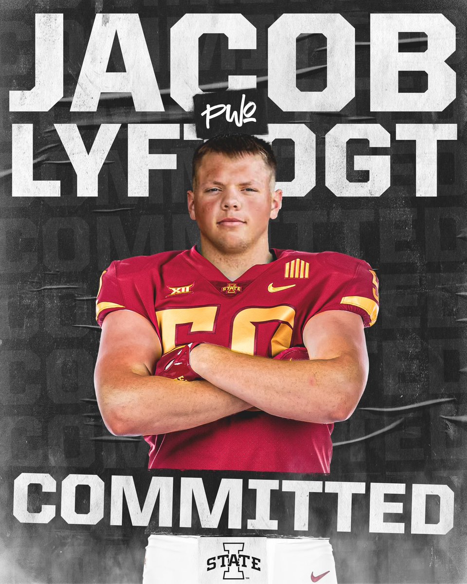 jacobl7084's tweet photo. 100% committed! 🌪️🚨🌪️🚨@CoachRobGrande @DerekHoodjer @ISUMattCampbell @CycloneFB https://t.co/qNtawYrwGK