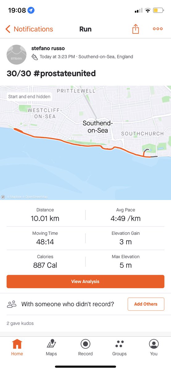 30/30 ✅ 300km complete for another year. Been plenty of tough days physically and mentally for <a href="/SUFCRootsHall/">Southend United FC</a> staff but was worth every second to raise money for such a great cause organised by <a href="/prostateunited/">Prostate United</a> 👏🏼 

justgiving.com/fundraising/so…