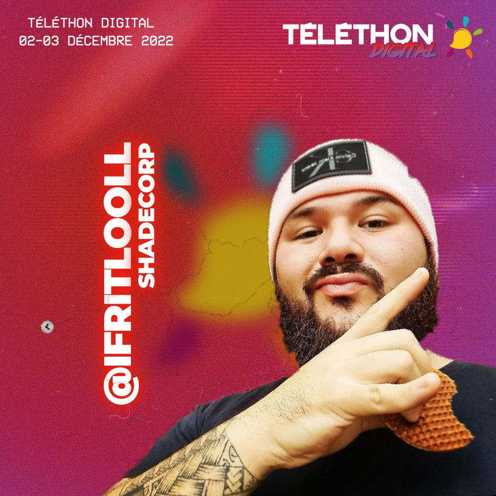 Ifritlooll #ShadeCorp #TéléthonGaming tweet media