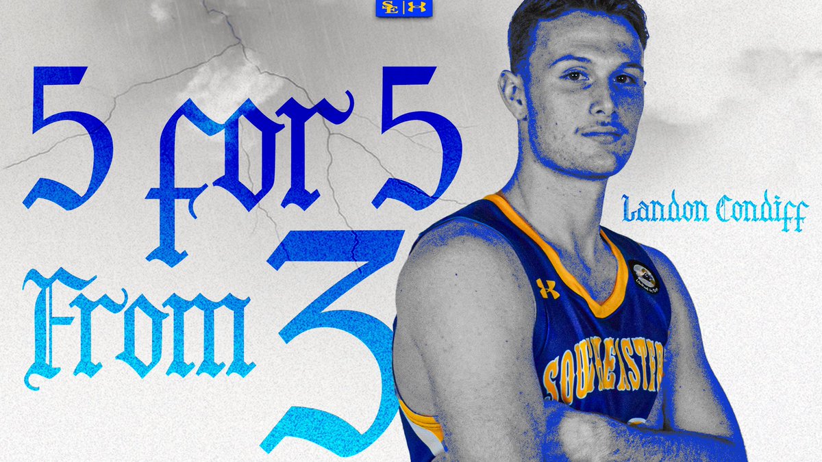 SavageStormMBB's tweet photo. Landon Condiff feeling it from behind the line in the 1st half 👀⛈

#TogetherWeAttack X #StormChaSE https://t.co/9NFifXVd6j