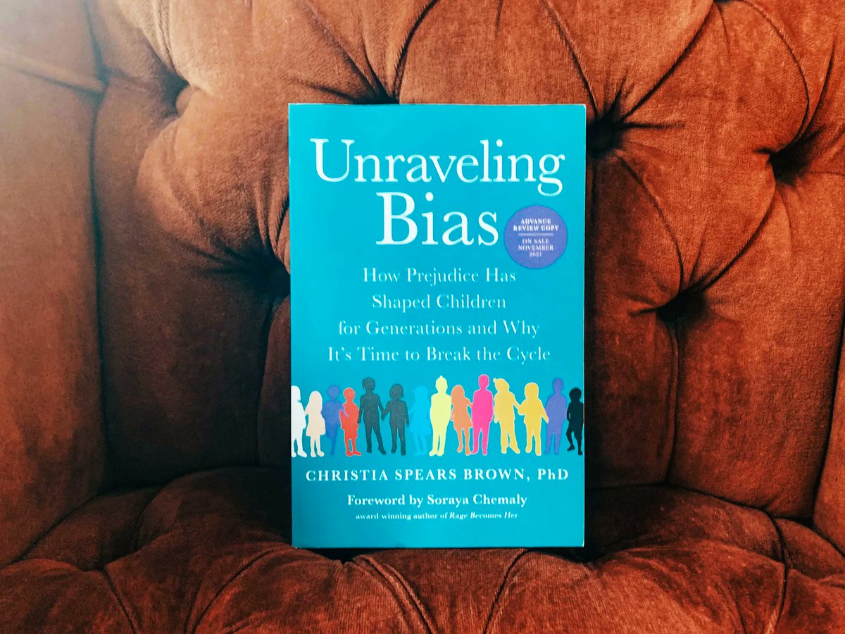 Happy 1 year #bookBirthday to UNRAVELING BIAS by <a href="/ChristiaBrown/">Dr. Christia Brown</a> , <a href="/BenBellaBooks/">BenBellaBooks</a> 🎉

Check out this and three other awesome new books we recommended from November 2021: bit.ly/btw113021

#nonfiction #bias #booktwt #booksToRead #books #learning