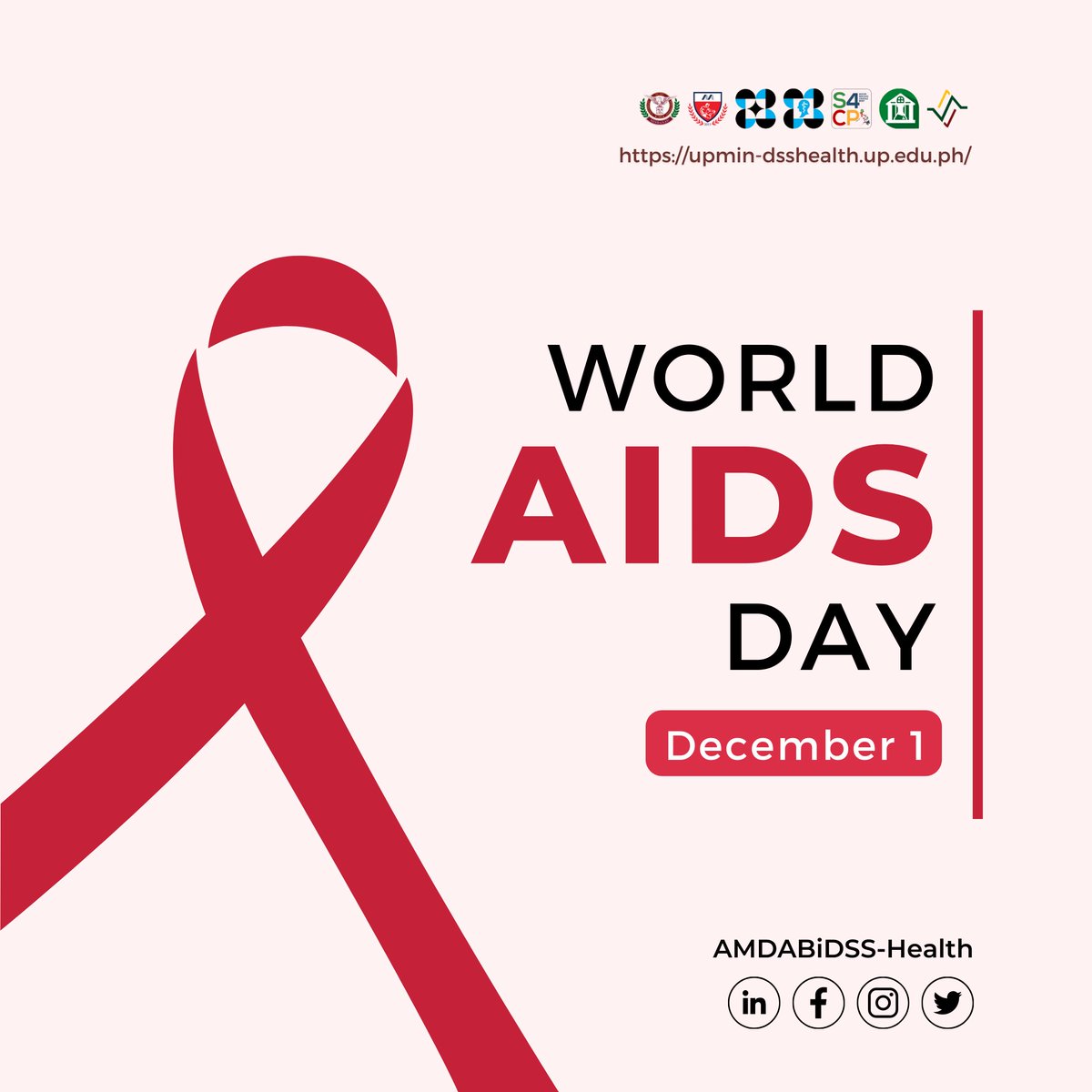 DiWA_phofficial's tweet photo. World AIDS Day is commemorated every 1st of December to raise awareness, and provide encouragement and support for people living with it.
#AMDABiDSS #AMDABiDSSHealth #WorldAIDSDay #AIDSDay #AIDSAwareness #AIDS #Health #HealthDevelopment #Awareness #Prevention #HealthandWellness https://t.co/69xxtl0N28