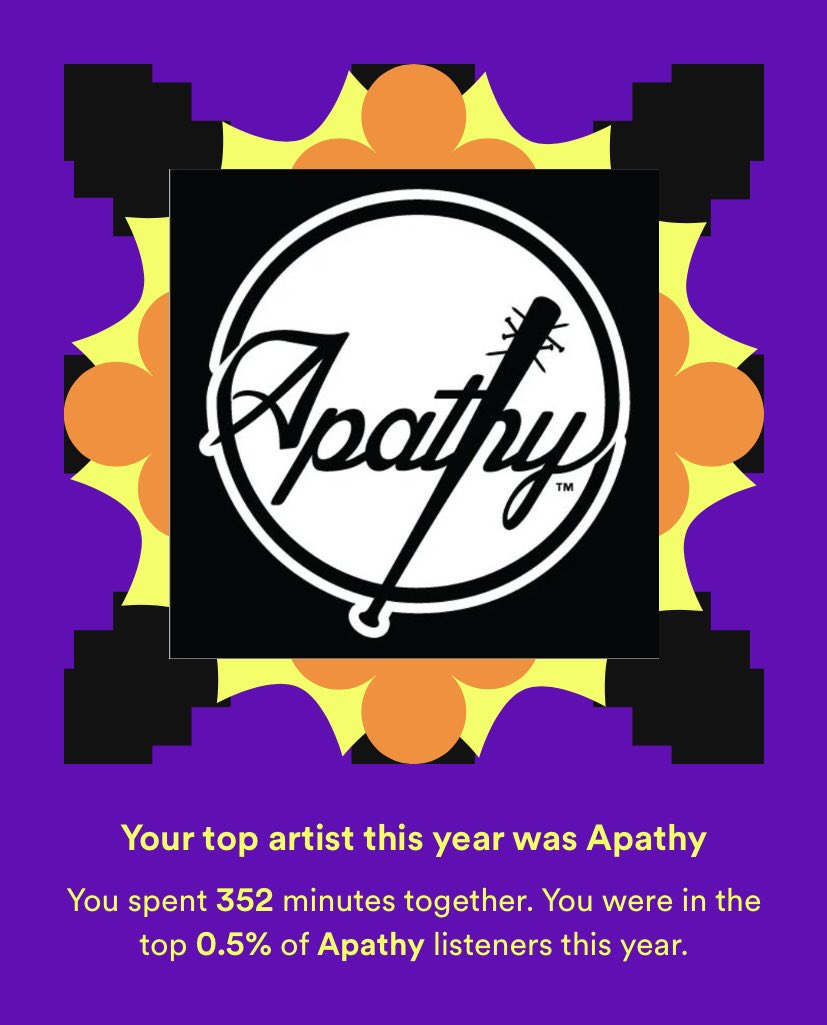 RylanAndersonLF's tweet photo. @ApathyDGZ It’s been this way as long as I can remember… thanks for all the noise over the last 15 years. 

Not to get all overzealous n’ shit, but your words &amp; beats have got me through it all ✌🏽 https://t.co/cLQsWtbXpS