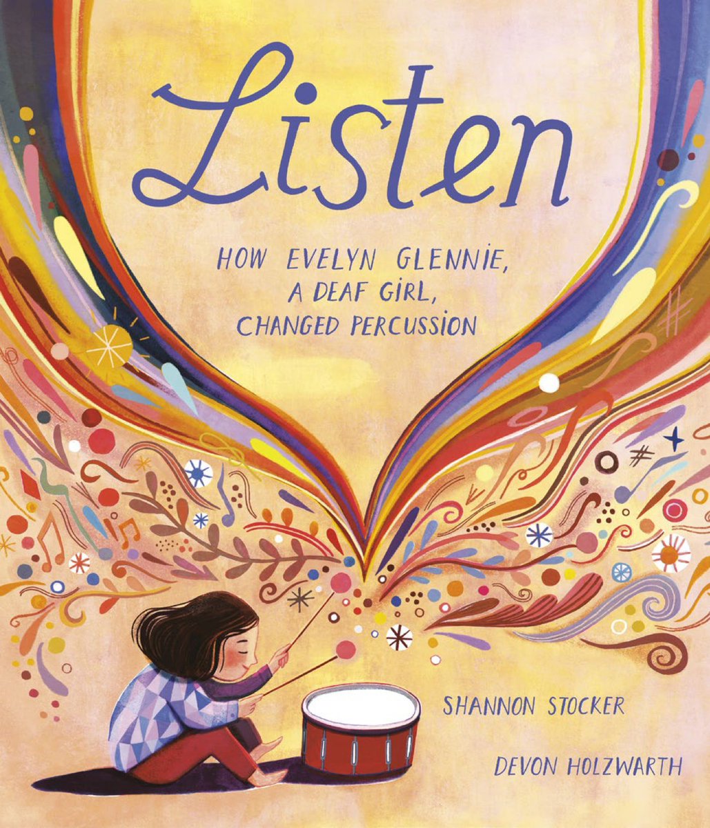 Thank you, <a href="/wearealsc/">ALSC</a>, for including LISTEN in your Notable Children's Books discussion today. We are honored to have been included with so many amazing books &amp; grateful for your comments!
<a href="/DameEvelyn/">Evelyn Glennie</a> @devon_holzwarth <a href="/penguinkids/">Penguin Kids</a> @allisonremcheck <a href="/ALALibrary/">American Library Association</a> #Listen