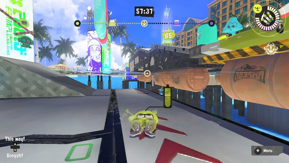 VV_Jerememe's tweet photo. Inklings CAN swim #Splatoon3 #NintendoSwitch https://t.co/FP2Wqfuzni