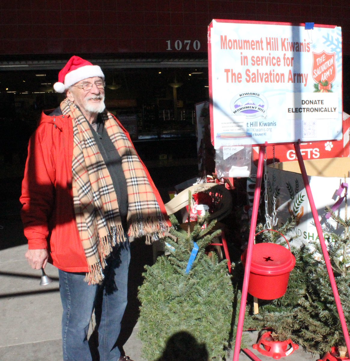 Proud to provide support to <a href="/SalvationArmyCS/">Salvation Army COS</a>  with their Holiday Bell-Ringing since 2015! Special thanks to our partners who help fill the schedule - Tri-Lakes Women's Club, PRHS &amp; LPHS Key Clubs and Scout Troop 17. #KiwanisMakeADifference