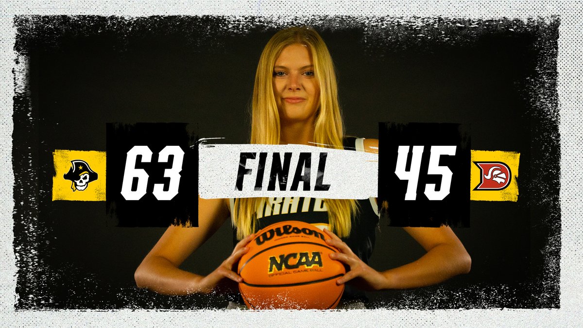 SUPirates's tweet image. 🏀| FINAL: @SUPiratesWBB Women's Basketball gets the win over Dallas Christian! The Pirates bounce back and beat the Crusaders 63-45.