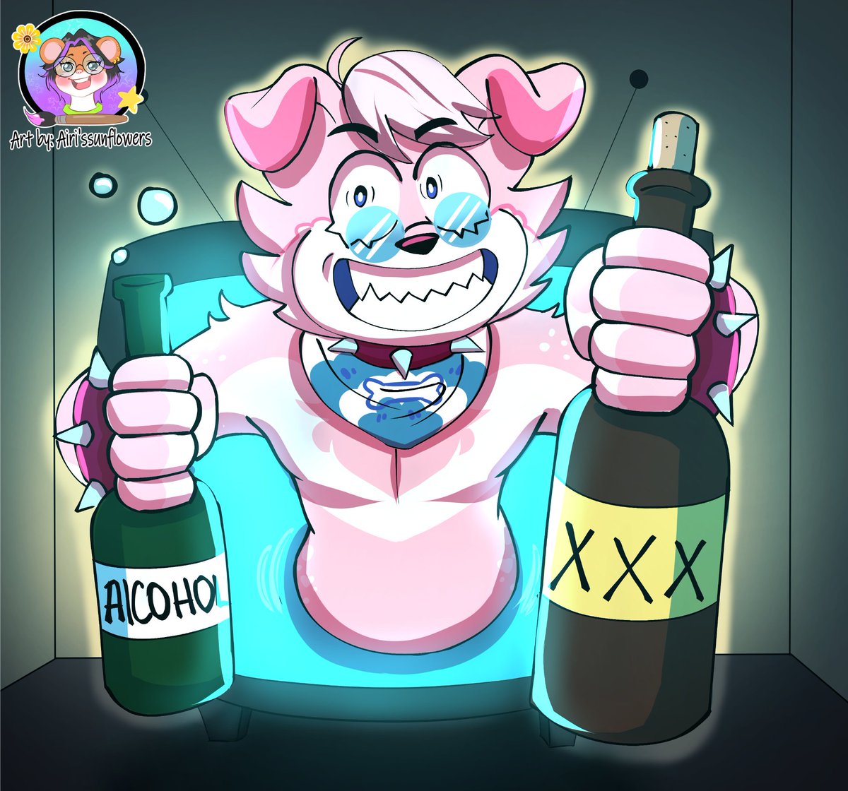 Airisartgarden's tweet photo. And here is the final result of this wonderful and caricatured commission 💛✨ .  

I had so much fun doing this style, so I hope to do more commissions like this soon x3 💛

#furry #furryart #furryfandom #furryartist #furries #comission #opencommission https://t.co/mddBzrPqvX
