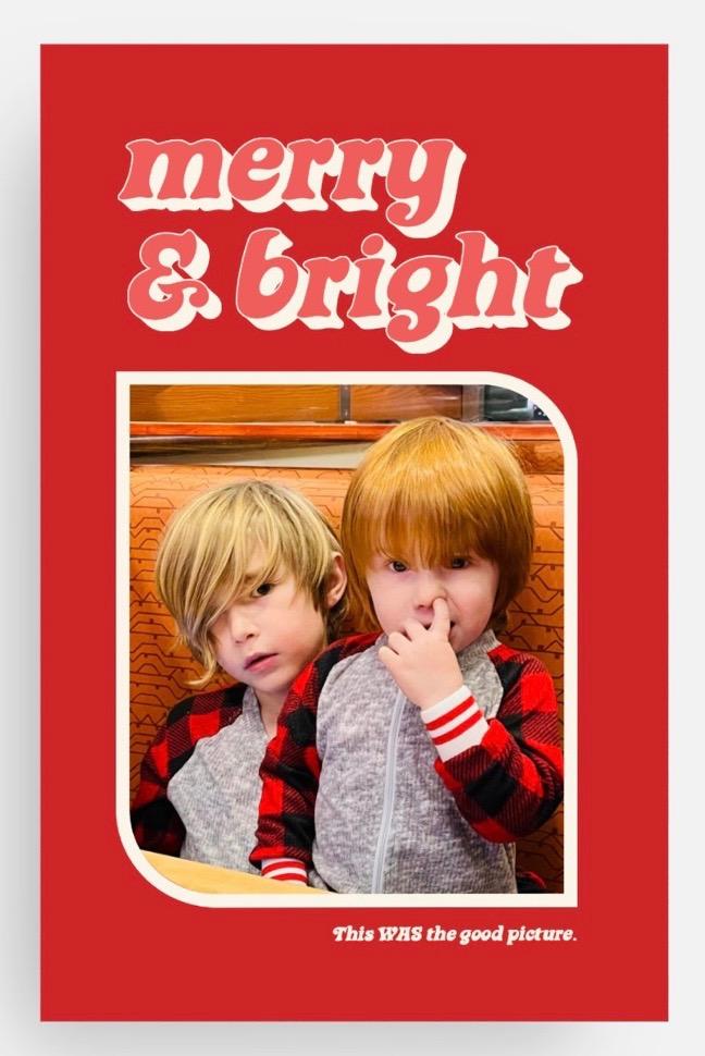 _LSDavis_'s tweet photo. The Family Christmas cards arrived! https://t.co/rjrKdk5zVu