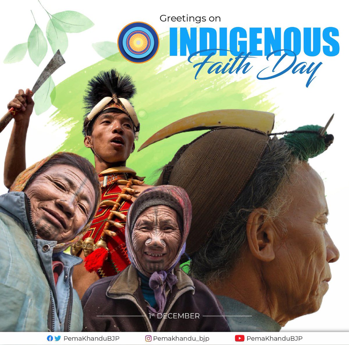 We, the indigenous people own & use a quarter of world’s surface area but safeguard 80% of world’s remaining biodiversity. We hold ancestral knowledge & expertise on how to adapt, mitigate, and reduce climate and disaster risks. Proud to be Indigenous! Proud to have the Faith!