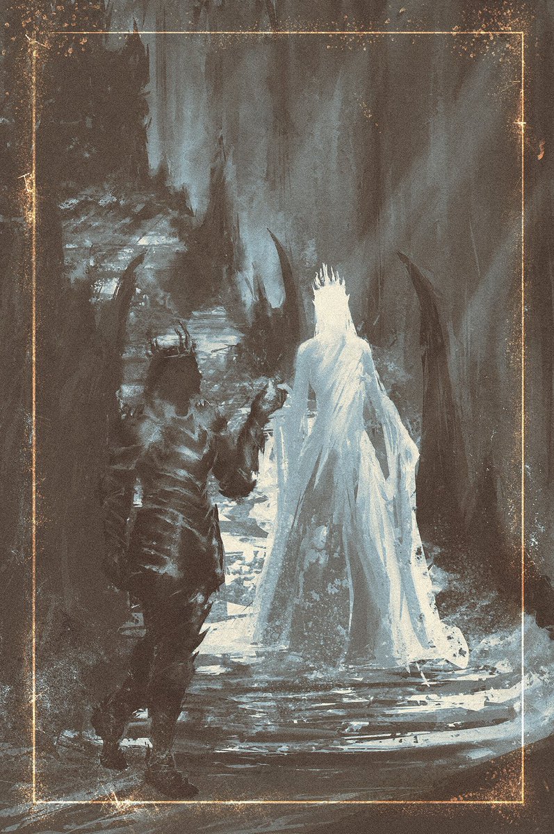 More haladriel/saurondriel things because I can 🥲 #trop