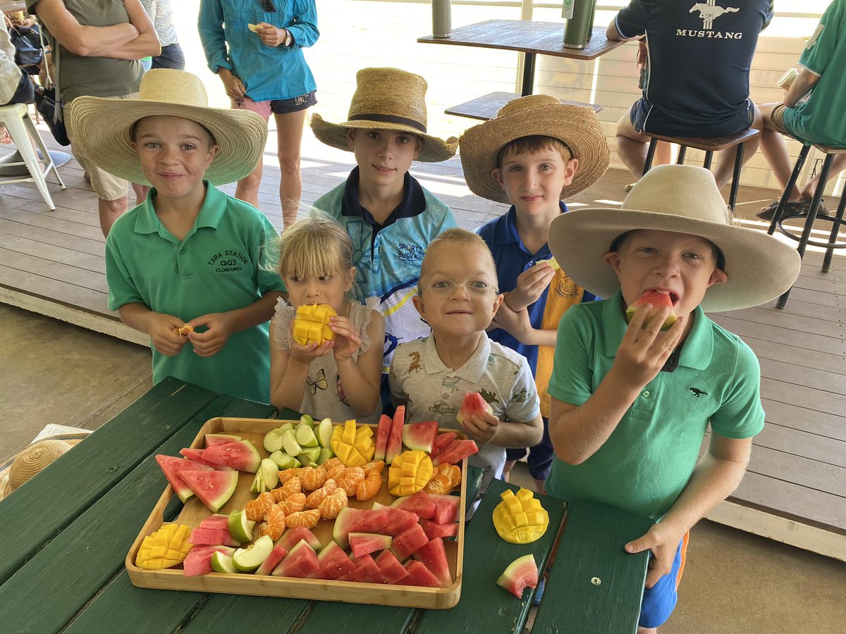 Remote children and their families are in Mt Isa for the annual Sports for Bush Kids event. We’re proud to support this event by providing fruit to 150 participants from 70 families from Remote QLD and NT each day. #jcu #murtupuni #remotekids