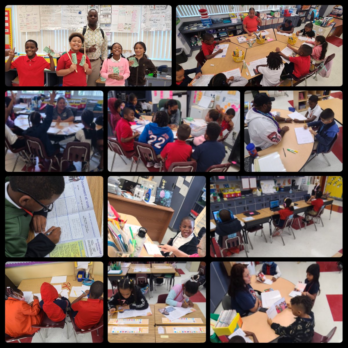 ColbertMagnet's tweet image. Guess whose problem of practice is on it's way to being eliminated? The fidelity of fluid, data-based small groups, and differentiated center tasks are evident in the Cougars Den. After a week off, we are back at it like we never left. #thelearningneverstops🐾