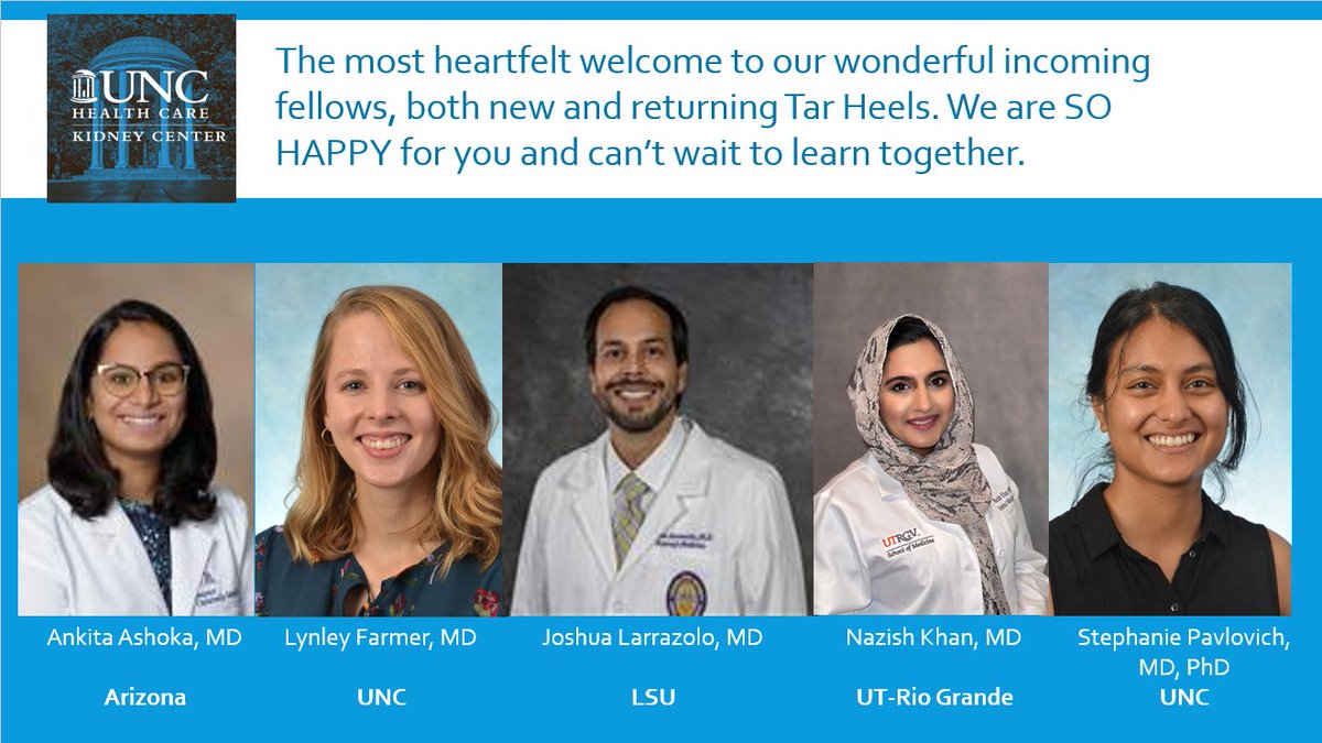 UNC Kidney Center (@unckidney) on Twitter photo Congratulations to all applicants and programs. We are so pleased to be welcoming 5 fabulous fellows to our division next year! We can't wait! #NephForward <a href="/koyaljain/">koyaljain</a> <a href="/proychaudhuryMD/">Prabir Roy Chaudhury</a> <a href="/HladikJerry/">Jerry hladik</a> Congratulations to all applicants and programs. We are so pleased to be welcoming 5 fabulous fellows to our division next year! We can't wait! #NephForward <a href="/koyaljain/">koyaljain</a> <a href="/proychaudhuryMD/">Prabir Roy Chaudhury</a> <a href="/HladikJerry/">Jerry hladik</a>