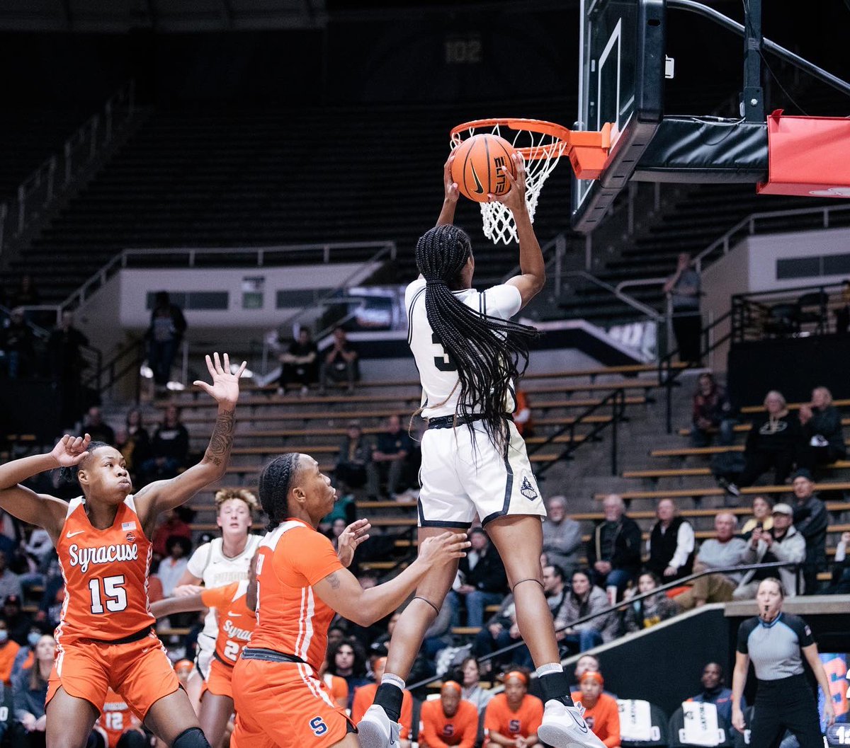 .<a href="/PurdueWBB/">Purdue Women's Basketball</a> dropped 87 points in their win over Syracuse. 🔥