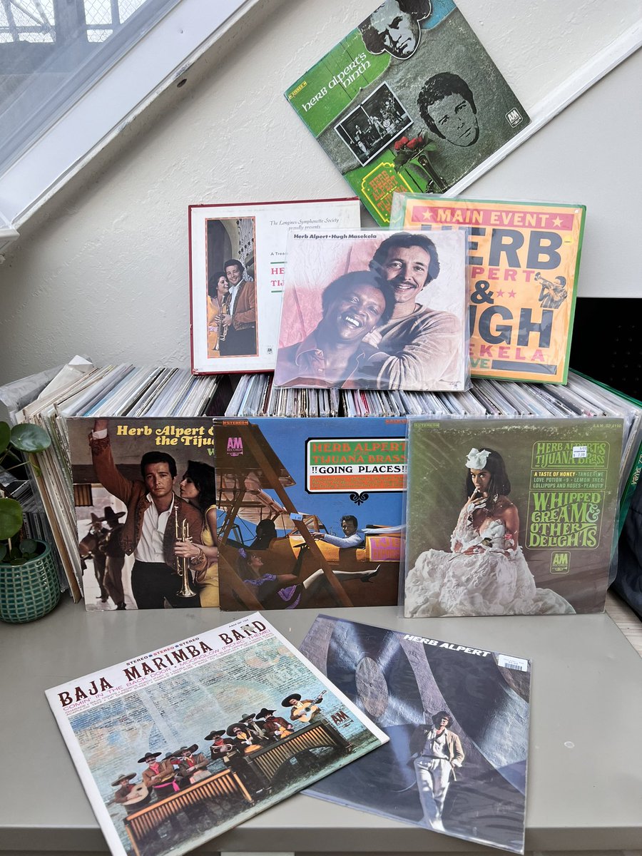 I didn’t stream much this year, but <a href="/HerbAlpert/">Herb Alpert</a> was both #1 album of the year and most-played artist according to my “Workshop Wrapped” estimation! #SpotifyWrapped