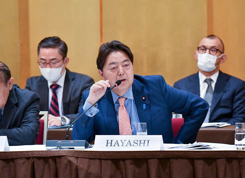 TrilateralAP's tweet photo. Minister for Foreign Affairs Yoshimasa Hayashi presented remarks at the Trilateral Commission Asia Pacific Regional Meeting in Tokyo.
English: https://t.co/rv3gdIJ2iv
Japanese: https://t.co/I8HCW5JRby https://t.co/TBPQ4kBhFp