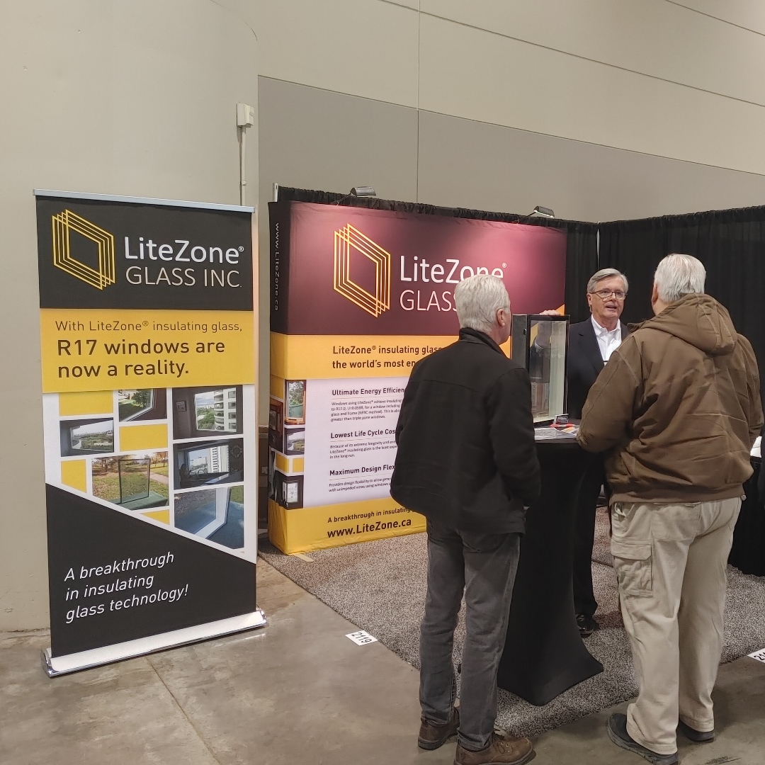 litezoneglass's tweet photo. The "R17 Windows are now a reality" display made for an extremely busy LiteZone® booth 2119 at #thebuildingsshow in Toronto today.
#litezoneglass #energyefficiency #passivehouse #netzero #passivhaus #greenbuilding #builtenvironment #carbonreduction #building #sustainable https://t.co/AbogambvWT