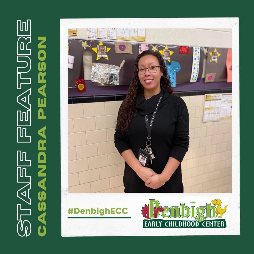 Ms. Pearson has been teaching at DECC for 11 years. She serves as the CyberSTEAM Lead and a DonorsChoose Ambassador to help teachers get much needed supplies for the classroom and students. #NNPSProud #prekrocks #DenbighECC