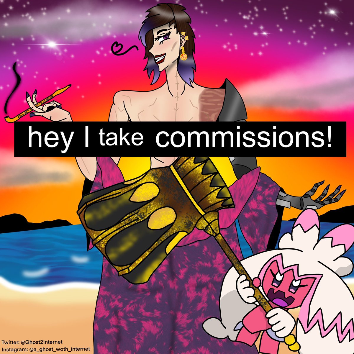 Ghost2internet's tweet photo. Hey I take commissions! I updated my chart to show what I’ve drawn so far. I do take payment upfront. DM me if interested :3
#artcommissions #DigitalArtist https://t.co/2wCBVDApl8