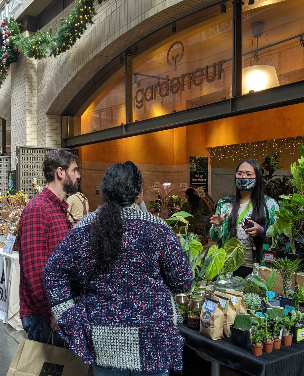 We're ready for Weekend 2 at our HOLIDAY POP UP at the SF Ferry Building! Shop local this Friday-Sunday for plants/gifts 
⁠
Gardeneur Holiday Pop-Up | SF Ferry Building⁠
Nov. 25th - Dec18th⁠
Fri/Sun | 10a-6p⁠
Sat| 9a-5p⁠
⁠
Happy plant shopping, and happy holidays!⁠