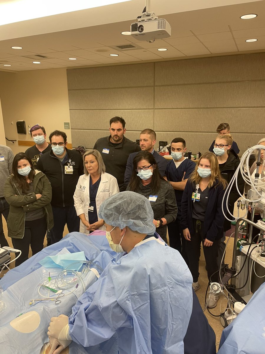 EMthomasMed's tweet photo. Great day of talks and learning at @UR_Med first annual acute shock symposium. Multidisciplinary approach to C-Shock, MCS, and AHF in house! @URochesterSurg @URMed_AHF https://t.co/3Ys2Kzw1wI