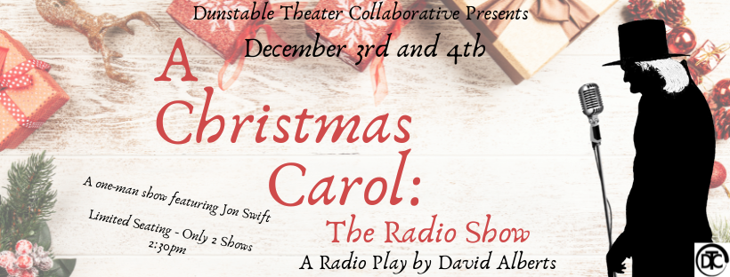 DunstableDrama's tweet photo. A Christmas Carol: The (one-man) Radio Show 🎄 - https://t.co/D8HlYUQsxY https://t.co/8JaAsIV0JA
