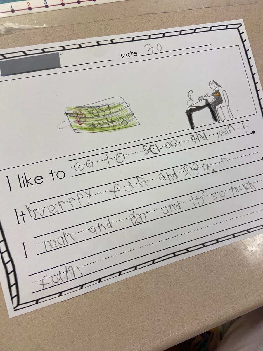 Seeing my students gain confidence in themselves and take pride in their work is my favorite thing! My kids are rocking writing right now. ✏️ 

(Also don’t worry we are not currently on blast unit 3 like the last illustration shows) 😂