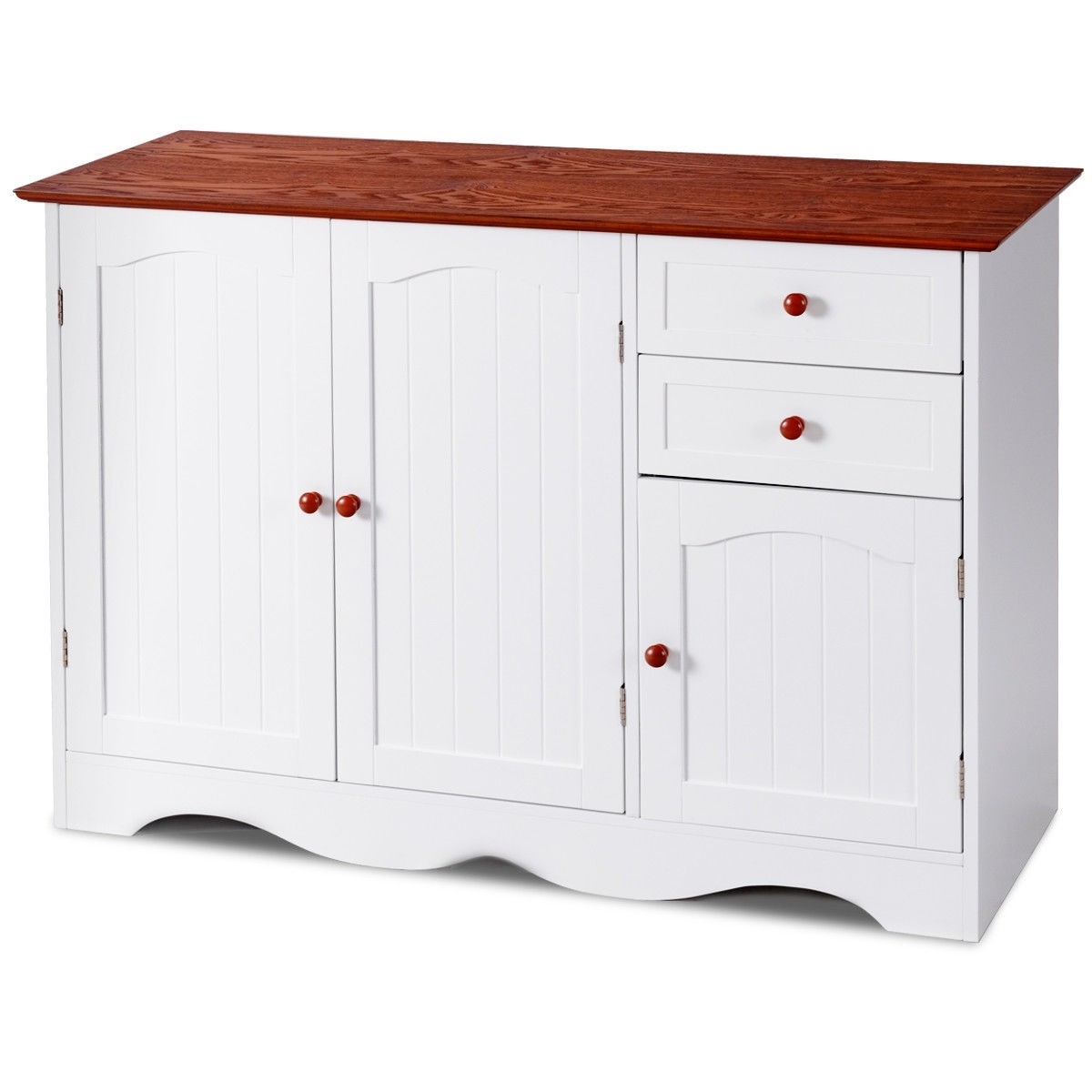 FinerDecor's tweet photo. Checkout this White Wood Sideboard Buffet Cabinet with Walnut Finish Top and Knobs we have available on our site picture this in your living or bedroom, it'd fit in perfectly!

https://t.co/87EQ7TaRTZ

 #holidayshopping #interior #ad #homedecor #house #designs https://t.co/wHhZELIxSK