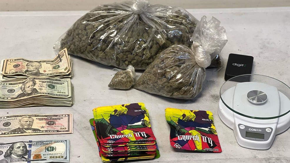 KATVNews's tweet photo. Packages of "#ChurchOG," more than a pound of a "green leafy substance," digital scales, packaging items, and over $1,500 were seized during a traffic stop in #Jacksonville on Tuesday afternoon. https://t.co/NnsEGLpRm5 | #arnews https://t.co/MX9xxjIW7s