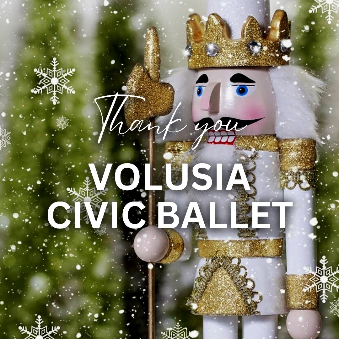 CPCofFlorida's tweet photo. Thank you Volusia Civic Ballet for donating Nutcracker tickets for our families again this year! https://t.co/LqFGet74vr