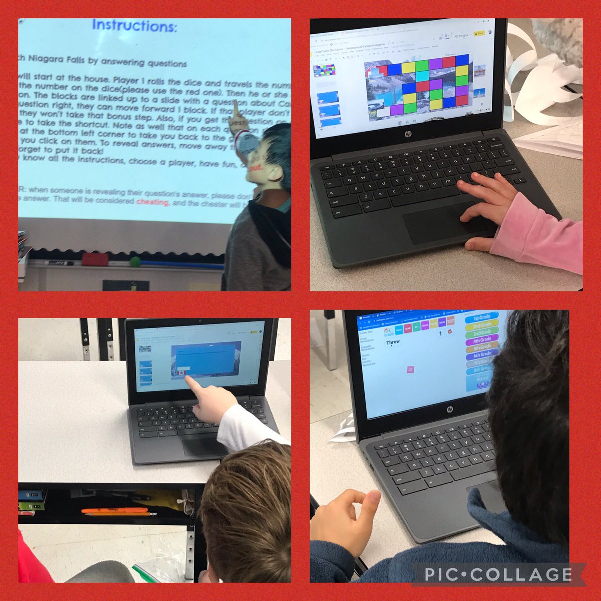 When a classmate creates a fun review game on Canadian trivia, we drop everything and play! <a href="/SACTVDSB/">Sir Arthur Currie PS</a>