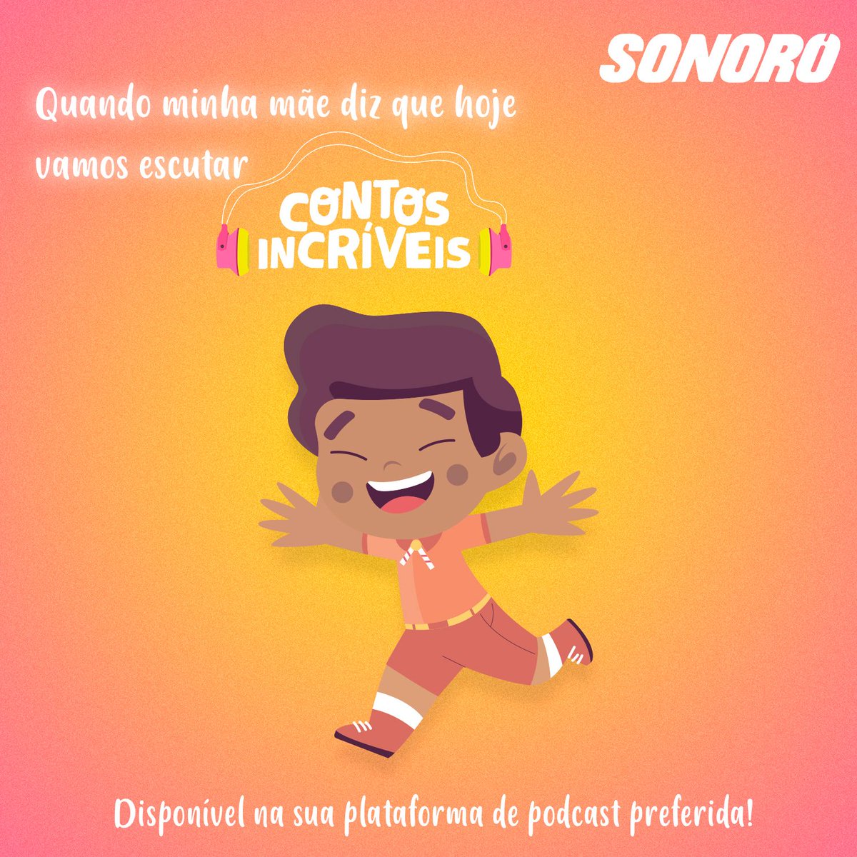 ContosIncrive's tweet photo. Deixe seus filhos felizes ouvindo com eles Contos Incríveis! 🐻🎶🧒🌈 . Acesse já: https://t.co/94FmD5pHW5

#SonoroMedia #ContosIncriveis #ContosInfantis #HistoriasInfantis https://t.co/eiqB7MAPDG