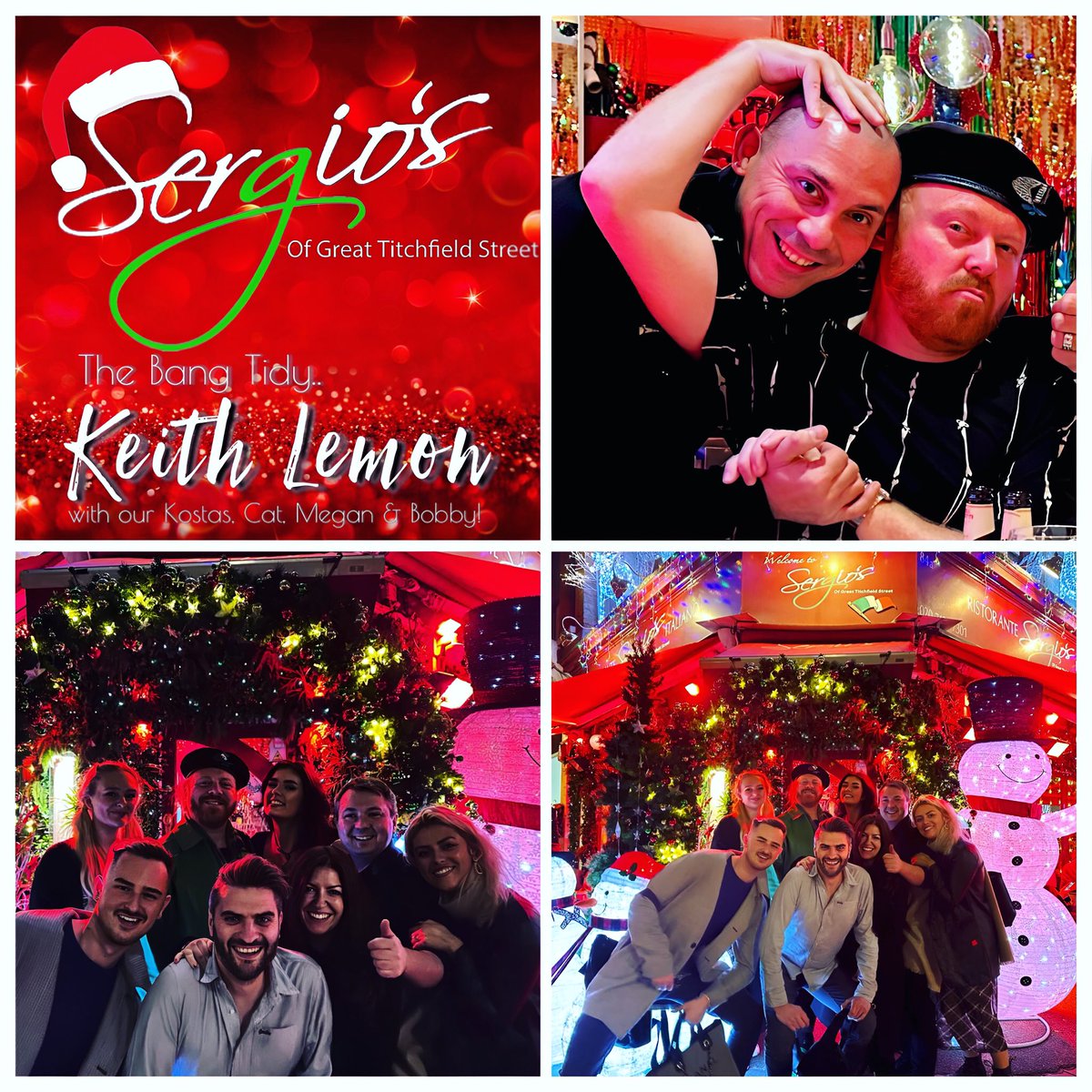 SergiosW1's tweet photo. The Amazing @lemontwittor came to Sergio’s today and we were all so excited to see him!

What a super star, I think it’s fair to say we took many a photo, thank you for that!

We hope to welcome you again soon! 

#keithlemon #tvstar #celebrityjuice #bangtidey #schwing #star https://t.co/YiBAIA8glQ