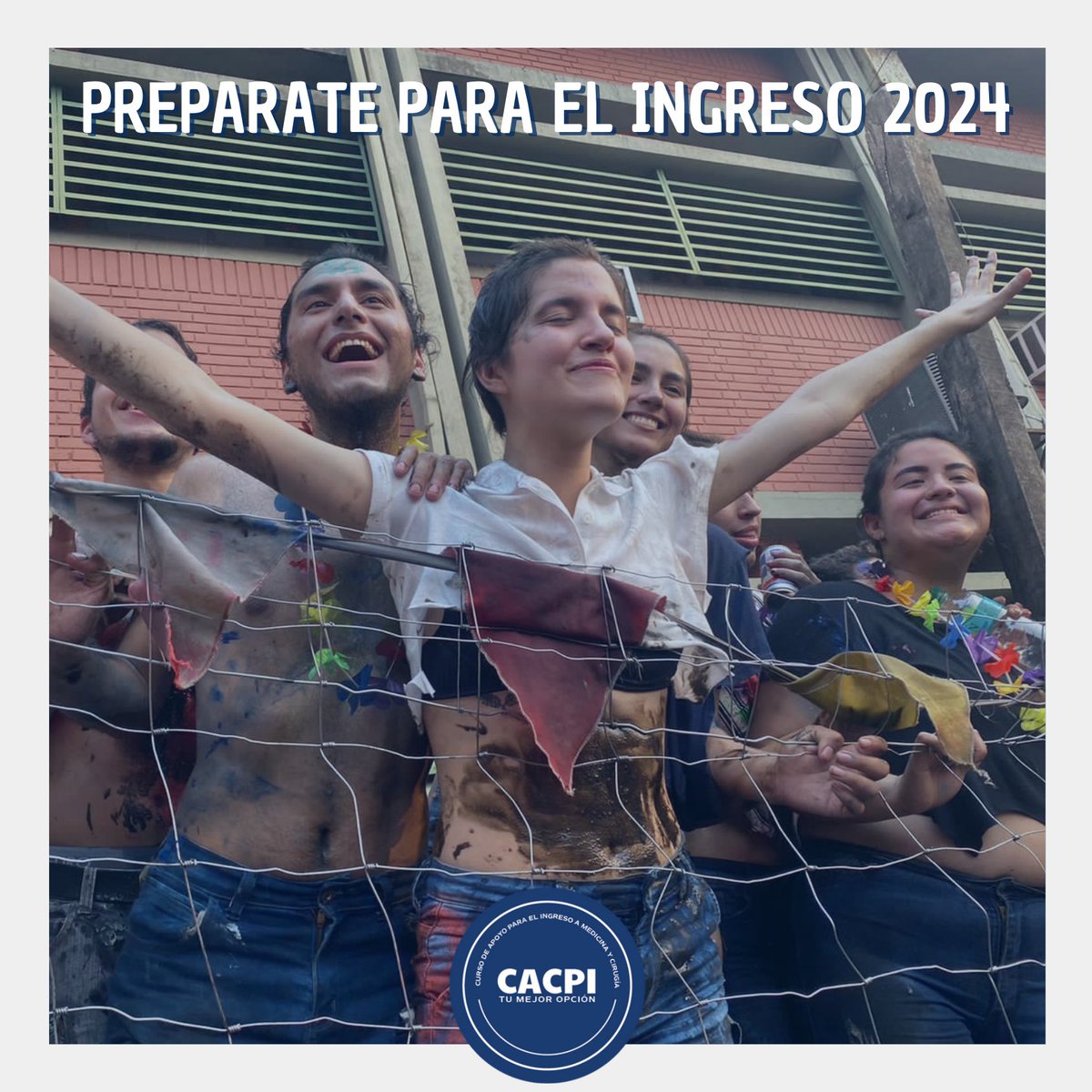 Cacpi_cem's tweet photo. ¿Querés estudiar Medicina en la UNA?
¡Prepárate en el CACPI! Somos tu mejor opción🤩 https://t.co/mPN0phTMNS
