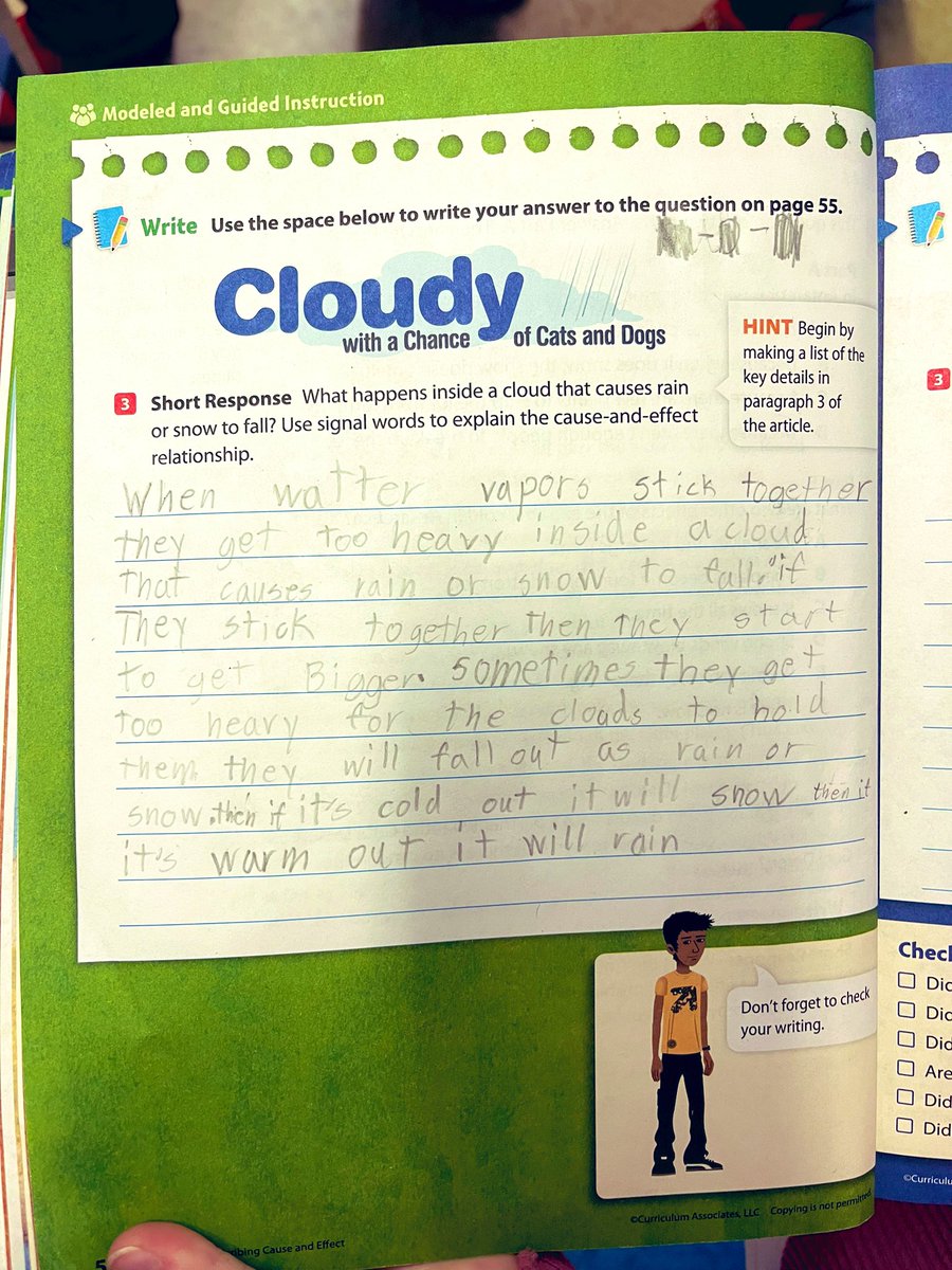 EmilyCron16's tweet photo. If you know me, you know this was a good day 📝 ☁️ they might be small, but they are MIGHTY writers! @CurriculumAssoc @ElmSt_WCSD #wcsdletsgo https://t.co/y2Zvn3rMzC