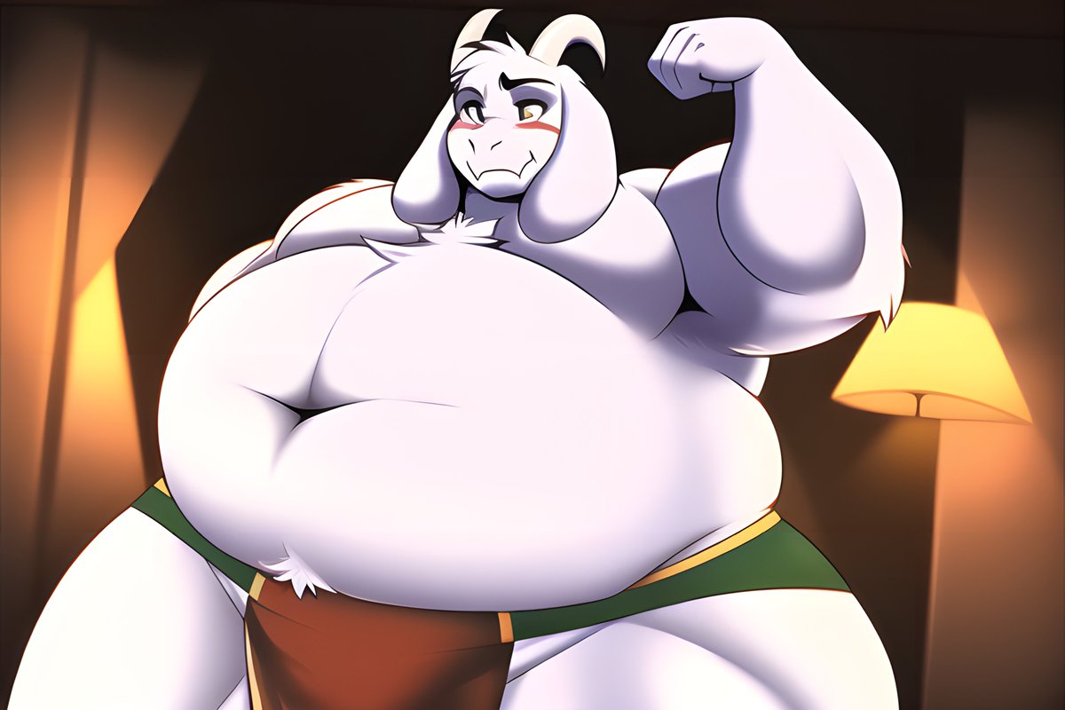 AIArtFatAsriel's tweet photo. #AIart #FatAsriel https://t.co/Jly1Gt4Dte
