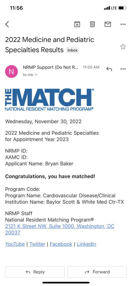 BryanBaker_DO's tweet photo. Happy to celebrate that I am going to @BSWTemple_CVdoc in Temple, TX! 

Finally able to live out my dream of becoming a cardiologist. Special thanks to all family, friends and mentors within cardiology including @khaledchatila1. Congrats to the rest of @UTMBInternalMed class!! https://t.co/gpqueA6zSs