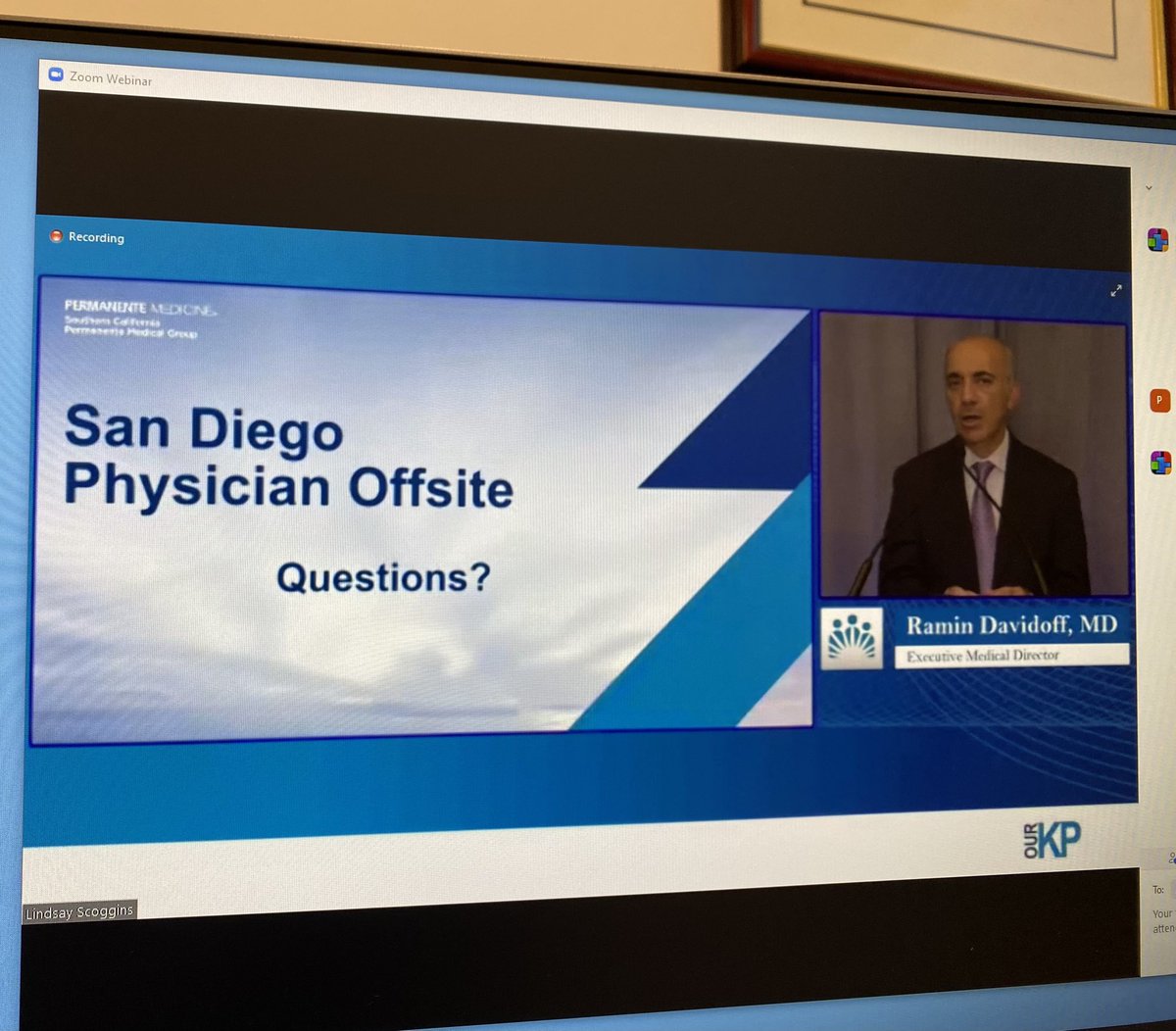KPDocSG's tweet photo. Welcome back to @KPSanDiego @RaminDavidoff @kplalich #Relationship #Structure #Strategy #Execution #OurKP #OneKP https://t.co/XUiM3R7zHr