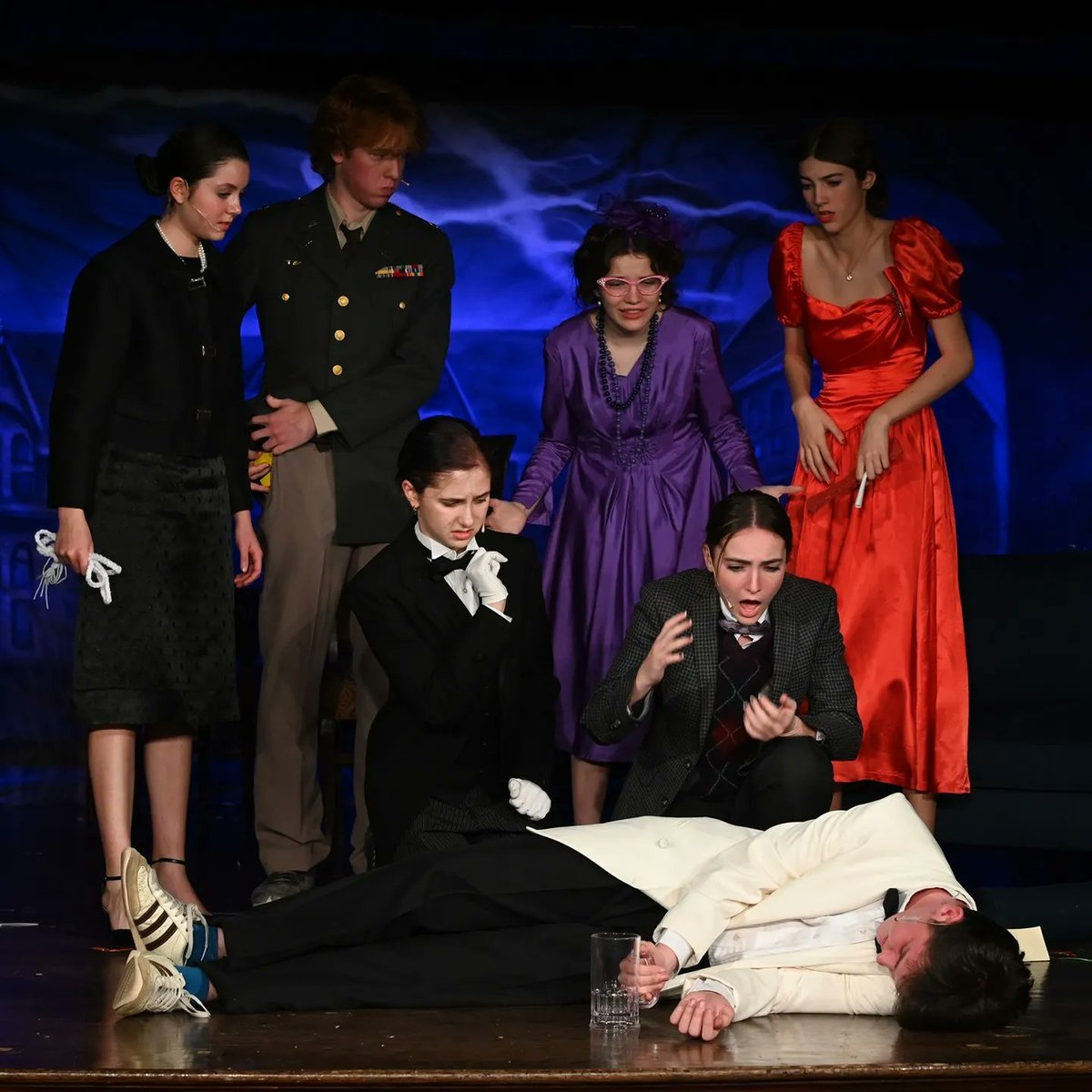 Three of our Grade 10 thespians were superb in <a href="/MarymountNY/">Marymount School NY</a>'s stage production of the hilarious farce-meets-murder mystery, “Clue!” Congratulations to the entire cast on several sold-out performances this month. buff.ly/3XO0zyY