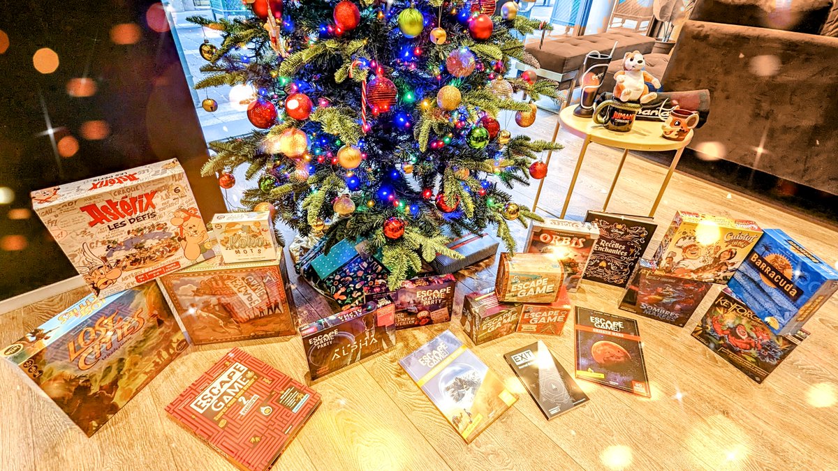 RemiPrieur's tweet photo. [CONCOURS] Noël approche à grands pas🎄🎅🏻. 
Pour cette période un peu spéciale, je vous ai préparé un concours EN-OR-ME avec plus de 400€ de jeux et jouets à gagner 🤩😱🥳
Pour participer 👉 Follow + RT
🔗 https://t.co/XIeMwGX5e9
Fin du concours le 24.12 à 23h59 https://t.co/NJ8mZcQVAg