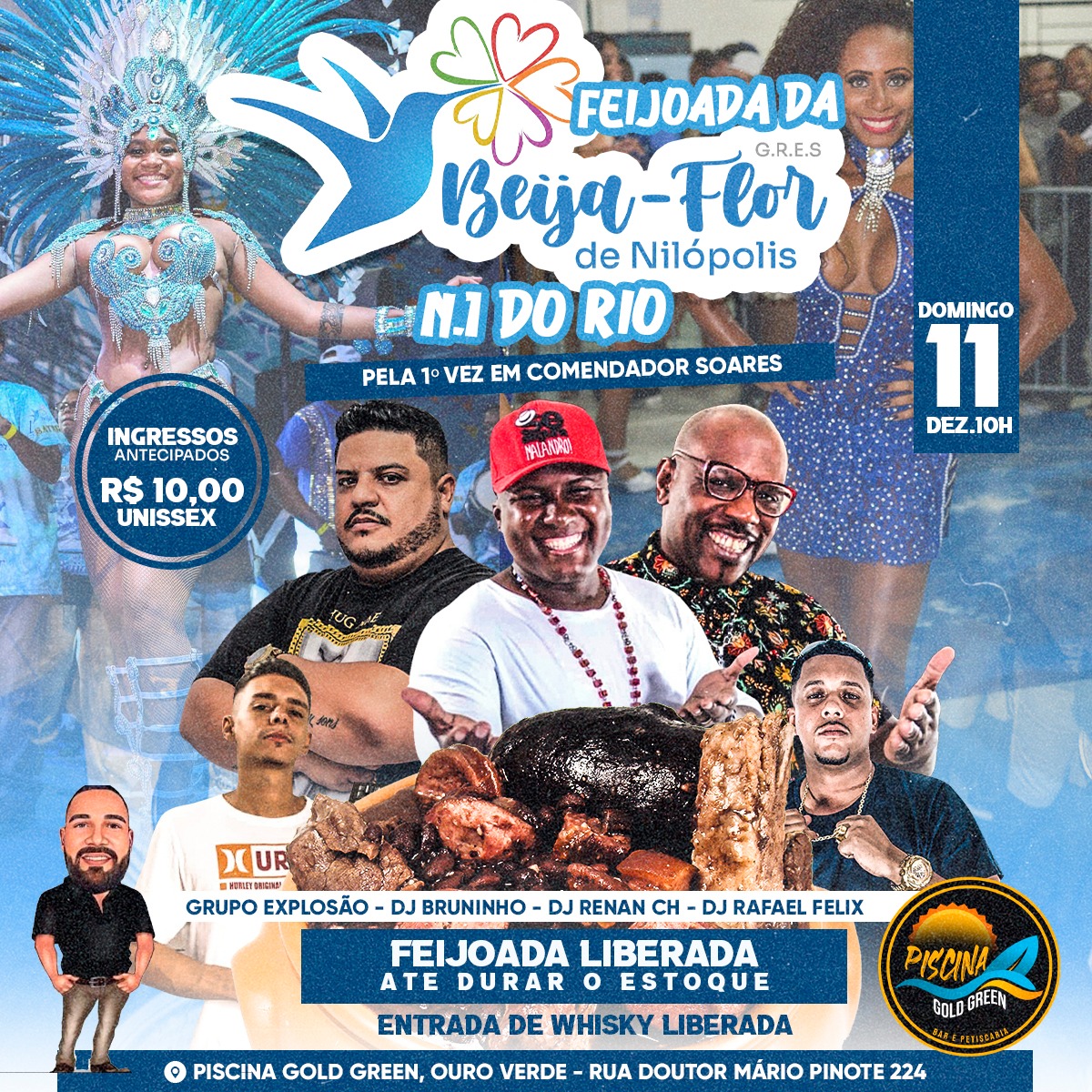 DJRenanCH's tweet photo. Segura essa pedrada aí ,  Beija flor de Nilópolis pela primeira vez em comendado4 Soares #PiscinaGoldGreen 🥳🤤🎶🎧 https://t.co/T1HRNsUSoR