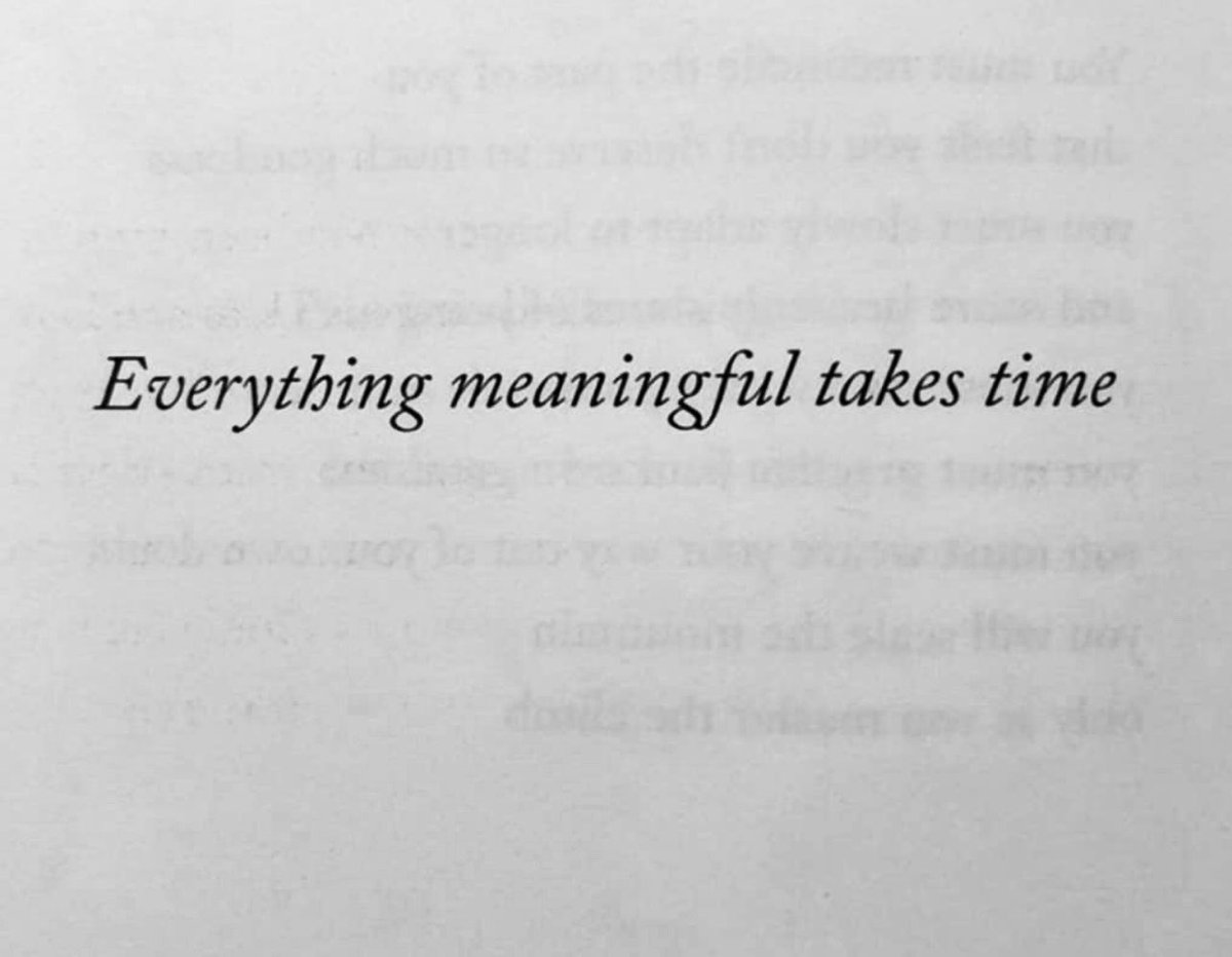 PoemHeaven's tweet image. be patient.